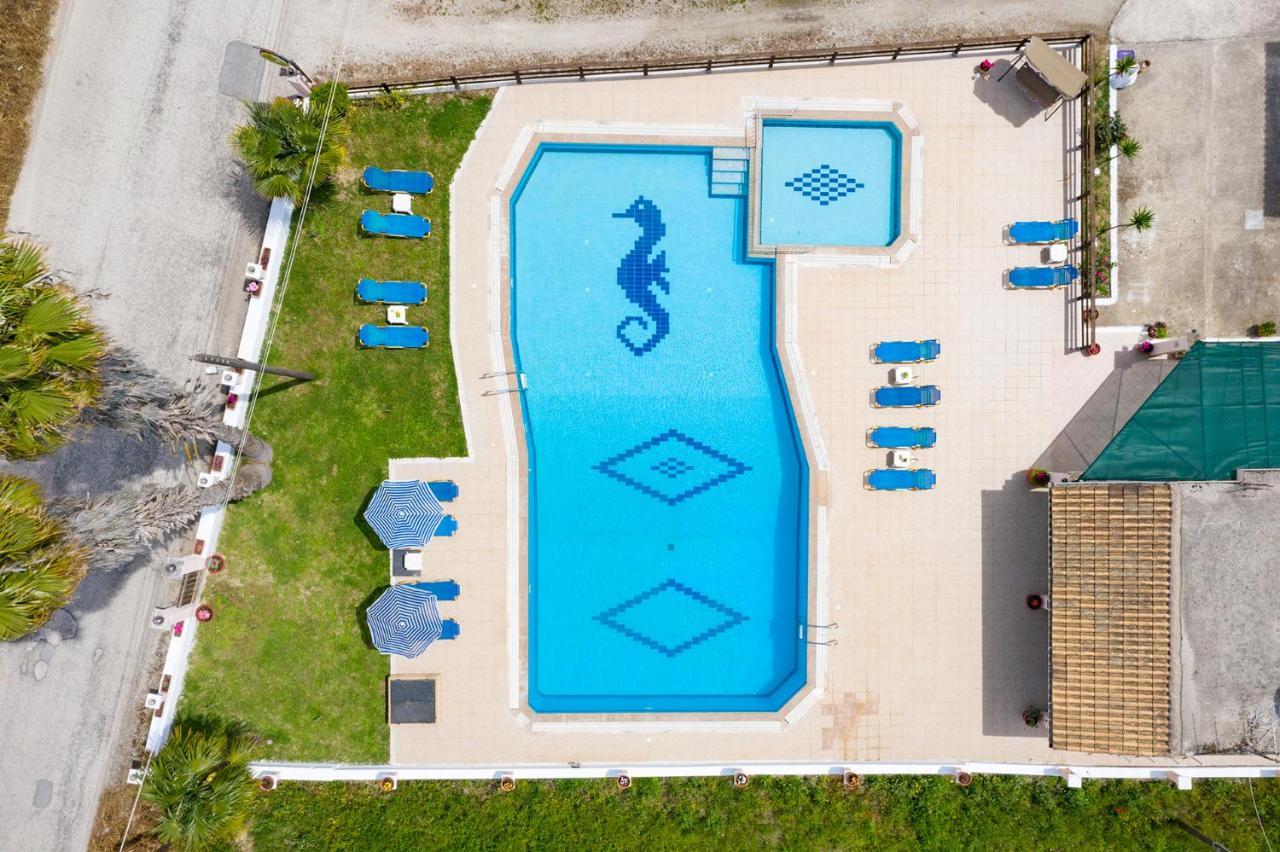 Nikos Pool Apartments - Upper Floor Sidárion 외부 사진