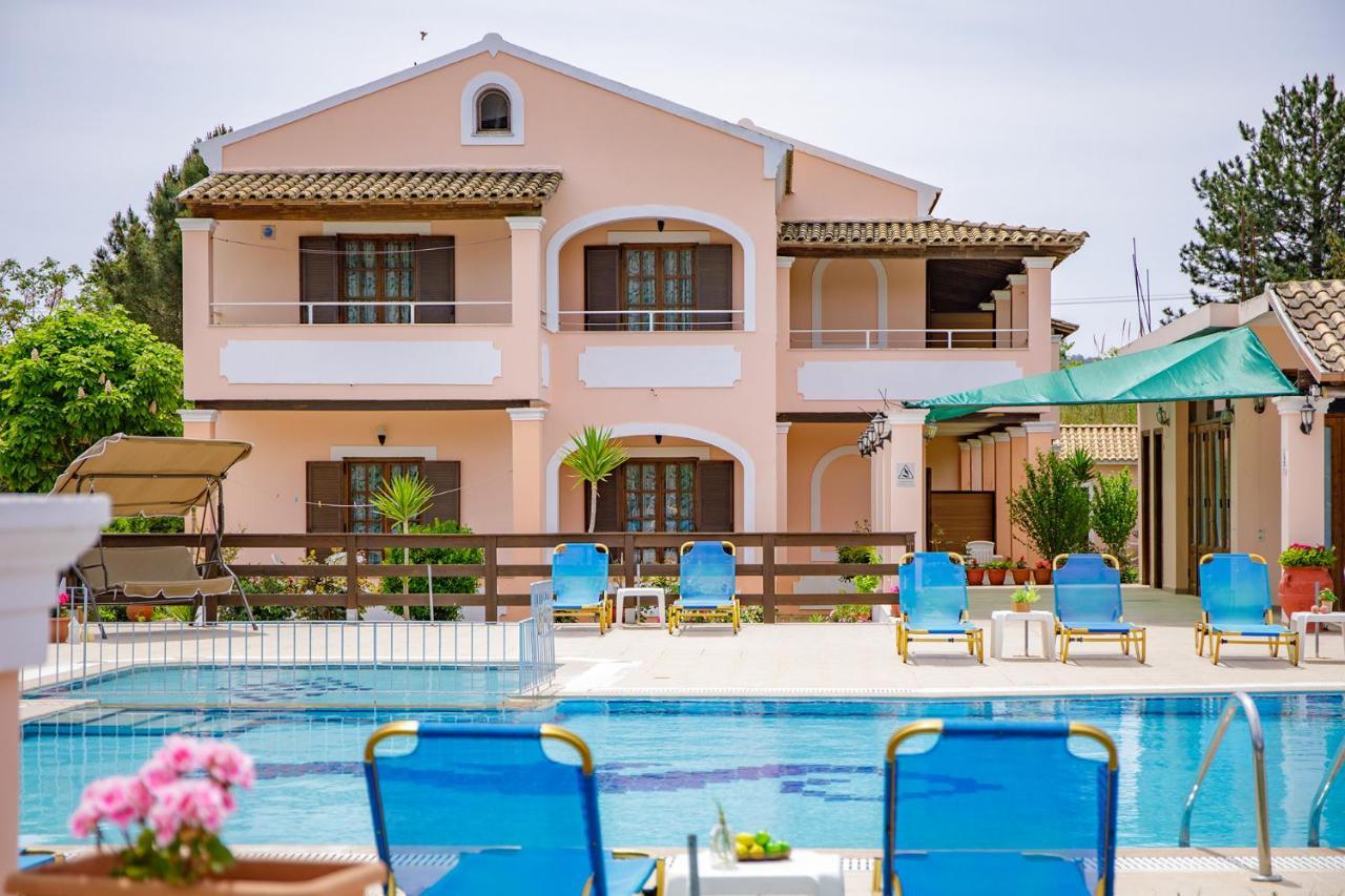 Nikos Pool Apartments - Upper Floor Sidárion 외부 사진