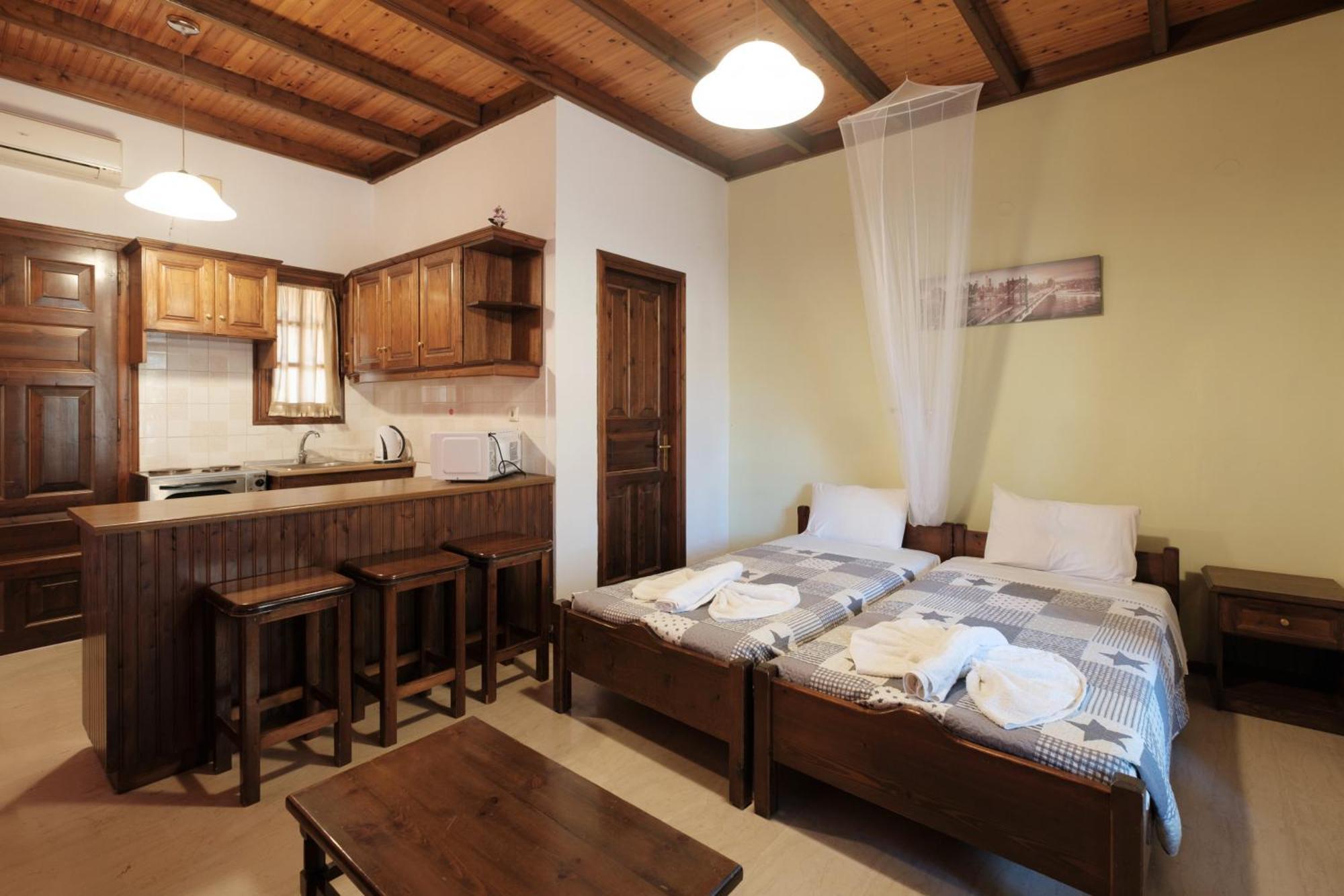Nikos Pool Apartments - Upper Floor Sidárion 외부 사진